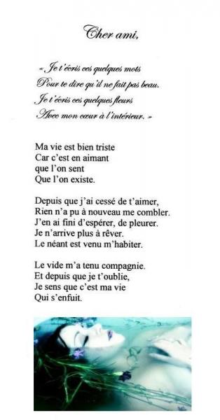 cher amie